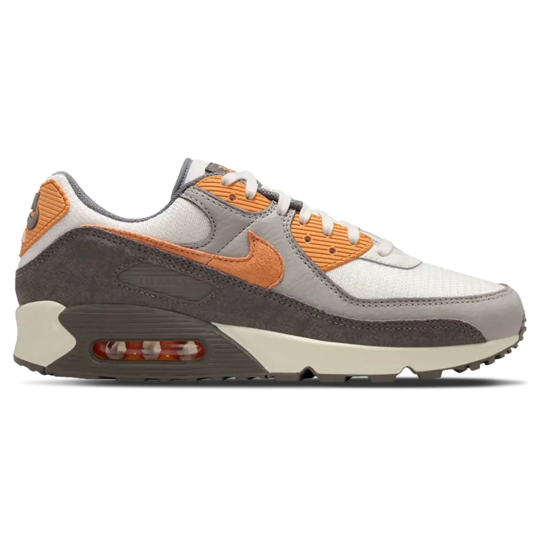 Nike Air Max 90 Premium 'Flat Pewter Copper Moon' Nike Air Max running sneakers