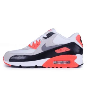 Nike Air Max 90 Premium Mesh Infrared 2015 GS (724882-100) Youth Size 5Y-7Y nike air max versatile running and casual sneakers