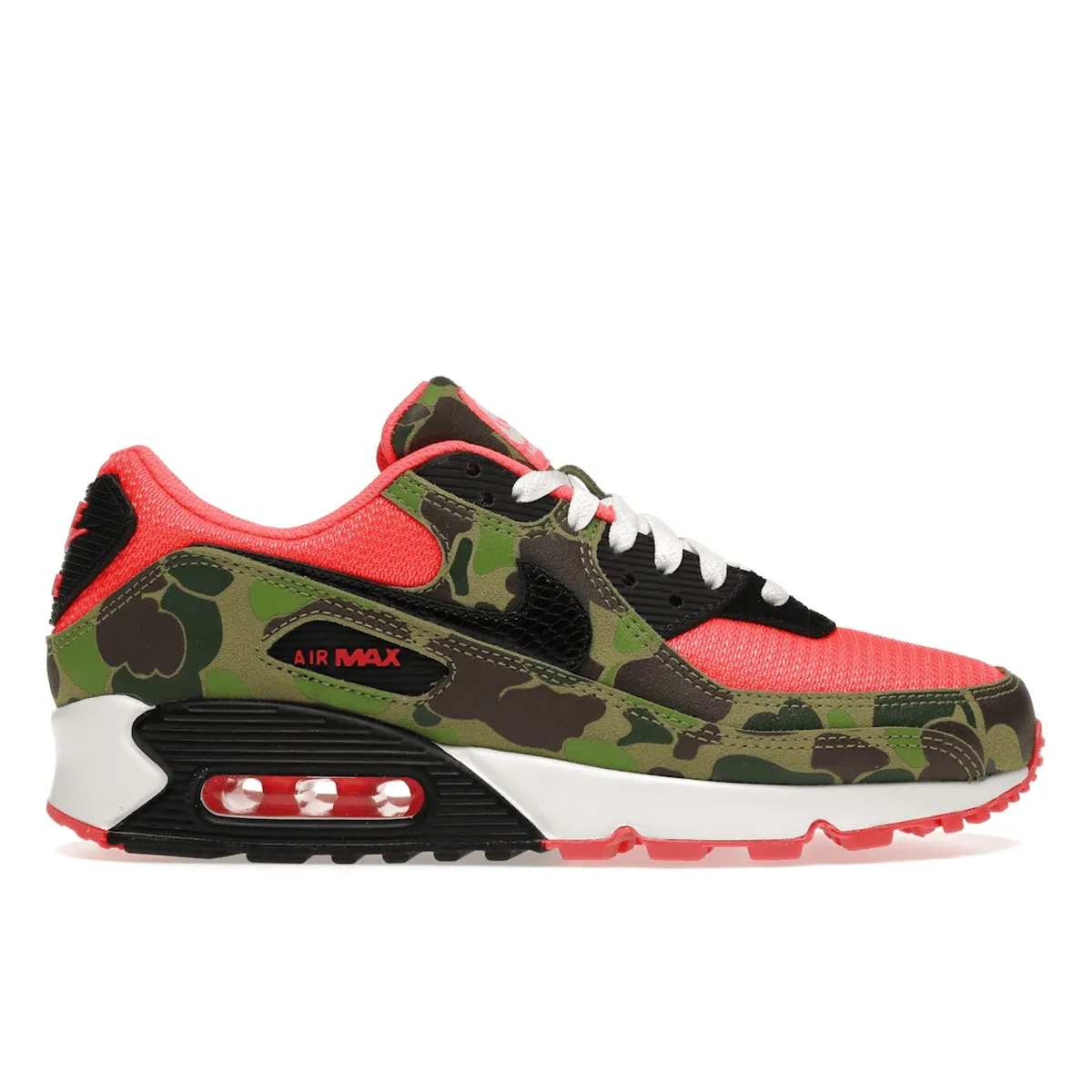 Nike Air Max 90 Reverse Duck Camo Nike Air Max casual shoes with visible air tech