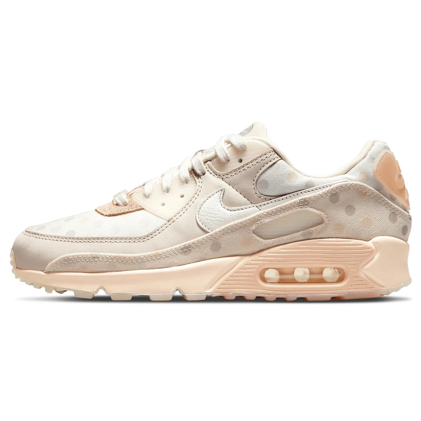 Nike Air Max 90 'Shimmer Polka Dot Sand' Nike Air Max lifestyle sneakers with sport details