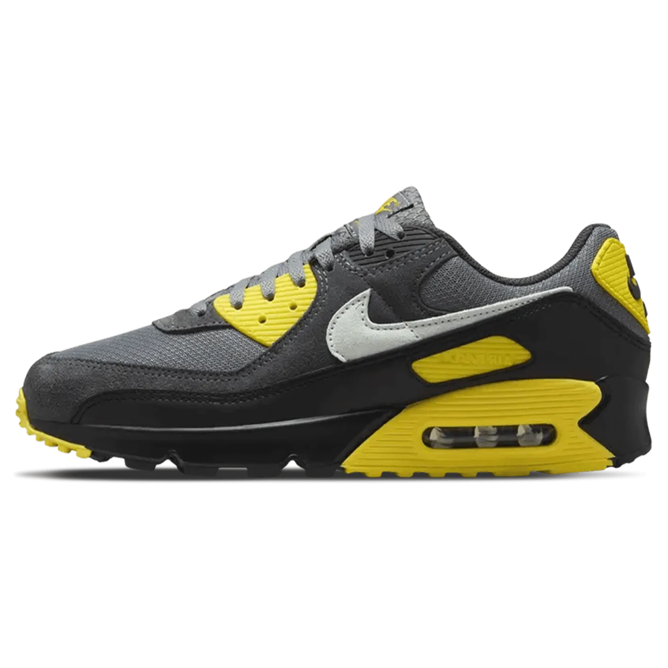 Nike Air Max 90 'Smoke Grey Lightening' Nike Air Max lifestyle sneakers with sport details