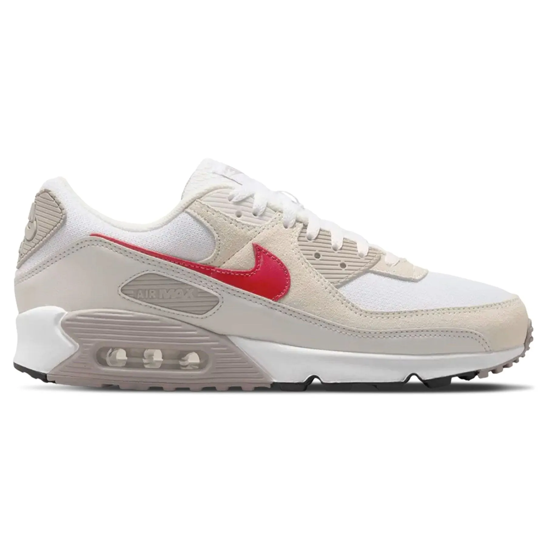 Nike Air Max 90 'Summit White University Red' Nike Air Max running sneakers