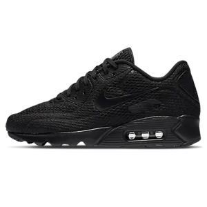 Nike Air Max 90 Ultra BR 'Triple Black' Nike Air Max lifestyle sneakers with sport details