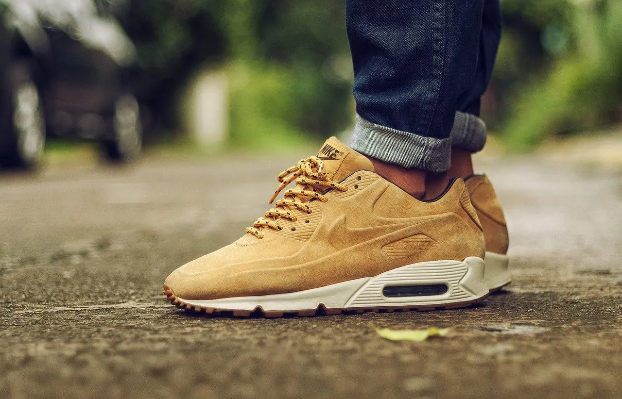 Nike Air Max 90 VT Premium QS Haystack Nike Air Max cushioned sneakers