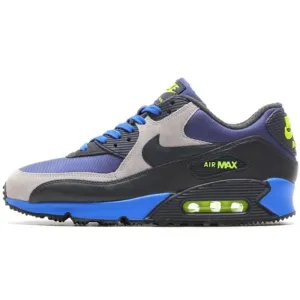 Nike Air Max 90 Winter PRM "Blue Recall-Dark Obsidian-Flat Silver" Nike Air Max sneakers with air cushioning design