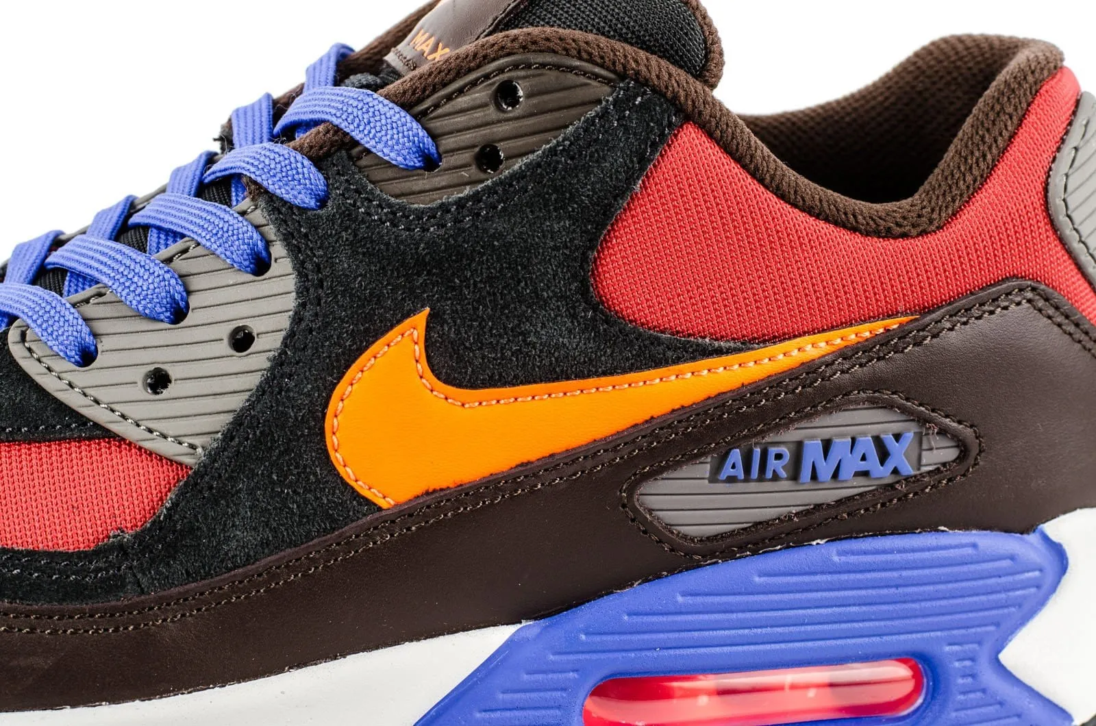 Nike Air Max 90 Winter PRM 'Red Clay-Hyper Crimson-Black Pine' Nike Air Max cushioned sneakers