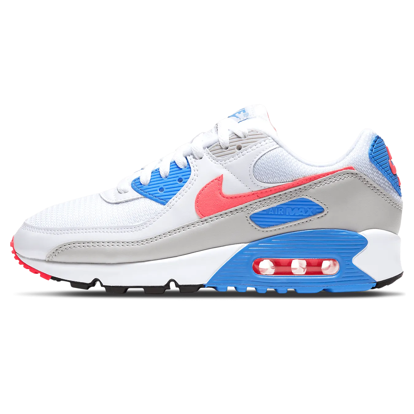 Nike Air Max 90 Wmns 'Hot Coral' Nike Air Max lifestyle sneakers with sport details