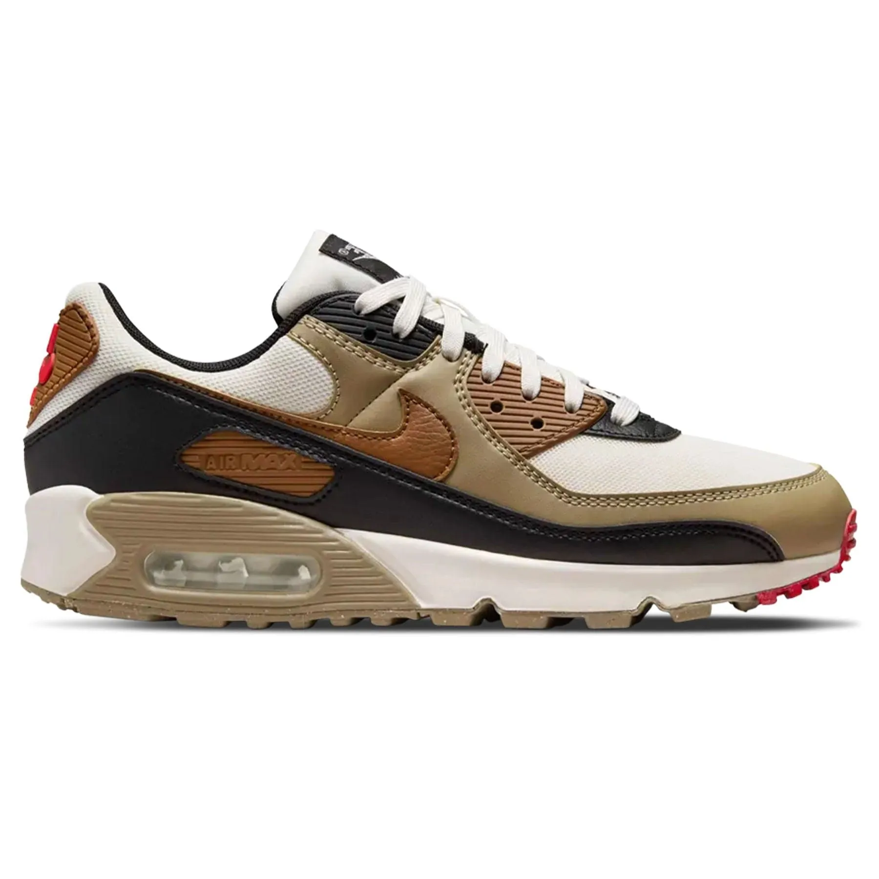Nike Air Max 90 Wmns 'Light British Tan Khaki' Nike Air Max running sneakers