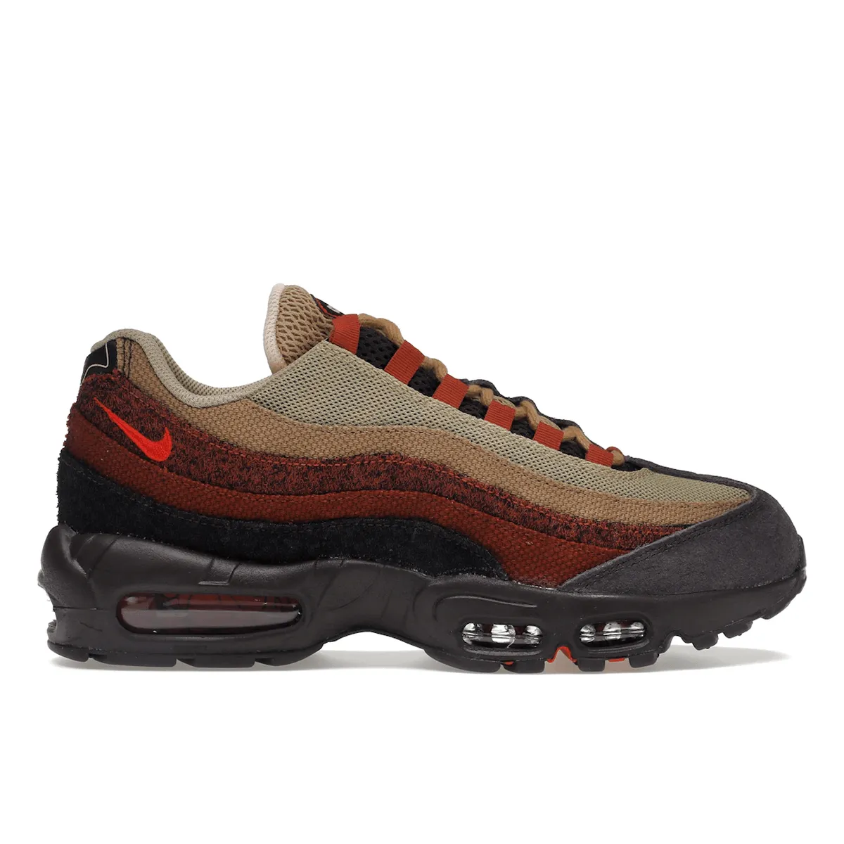 Nike Air Max 95 Anatomy of Air Nike Air Max casual shoes with visible air tech