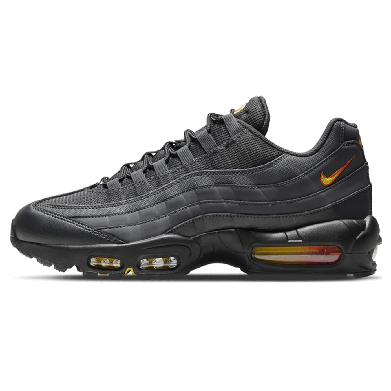 Nike Air Max 95 'Anthracite Opti Yellow' Nike Air Max lifestyle sneakers with sport details