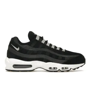 Nike Air Max 95 Black Anthracite Pure Platinum Nike Air Max casual shoes with visible air tech