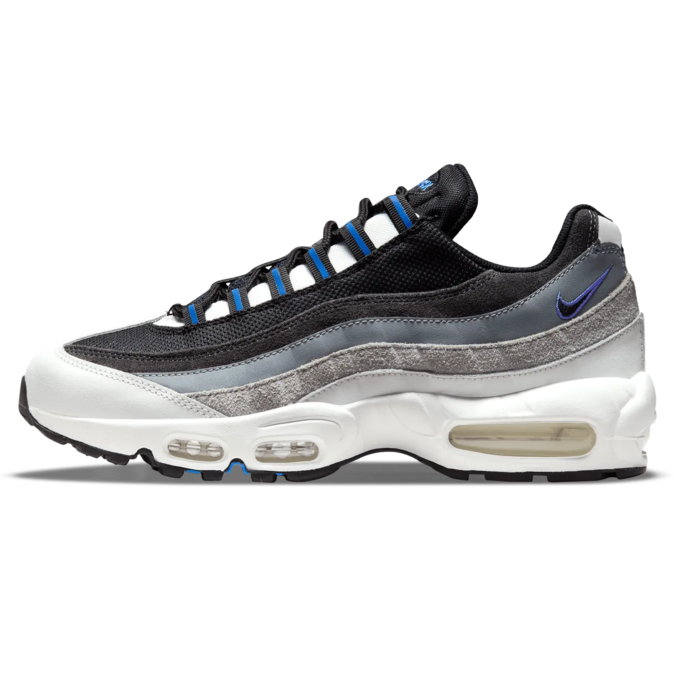 Nike Air Max 95 'Black Medium Blue' Nike Air Max lifestyle sneakers with sport details