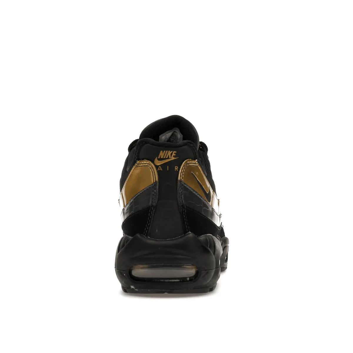 Nike Air Max 95 Black Metallic Gold Nike Air Max casual shoes