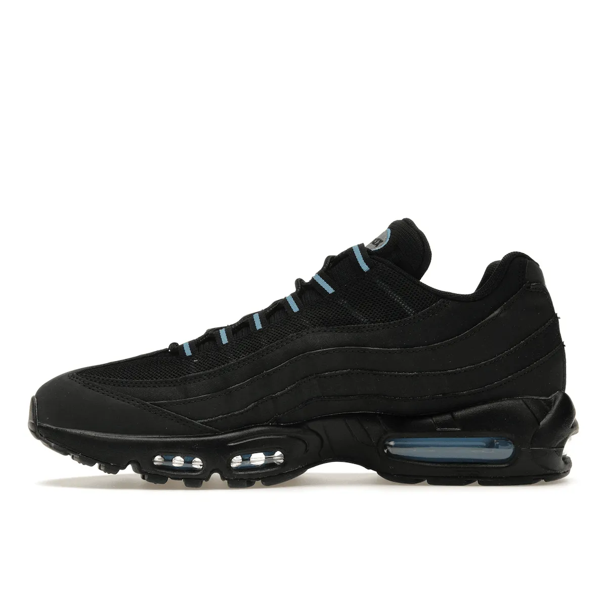 Nike Air Max 95 Black University Blue Nike Air Max casual shoes