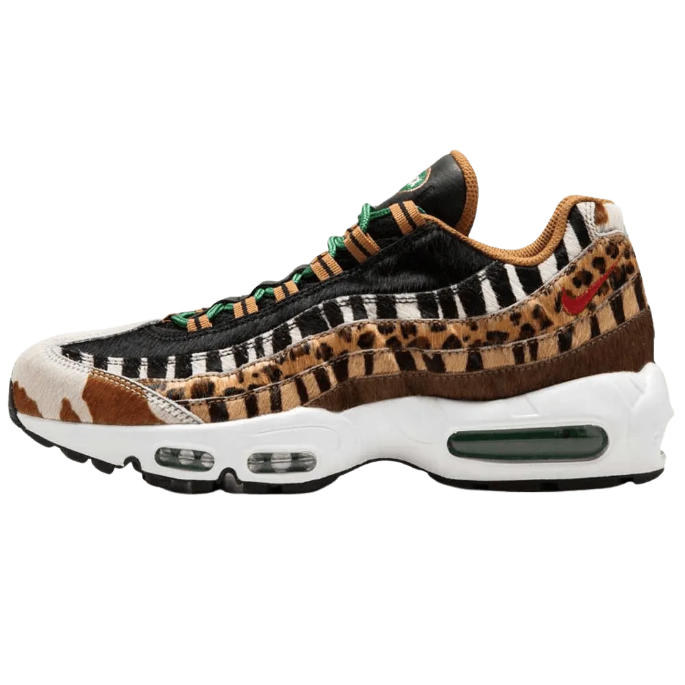 Nike Air Max 95 DLX x Atmos Animal Pack 2018 Nike Air Max sneakers with air cushioning design