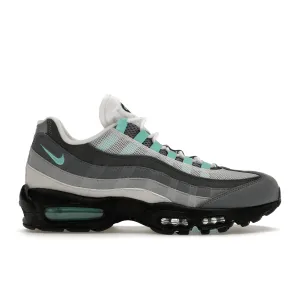 Nike Air Max 95 Hyper Turquoise Nike Air Max casual shoes with visible air tech