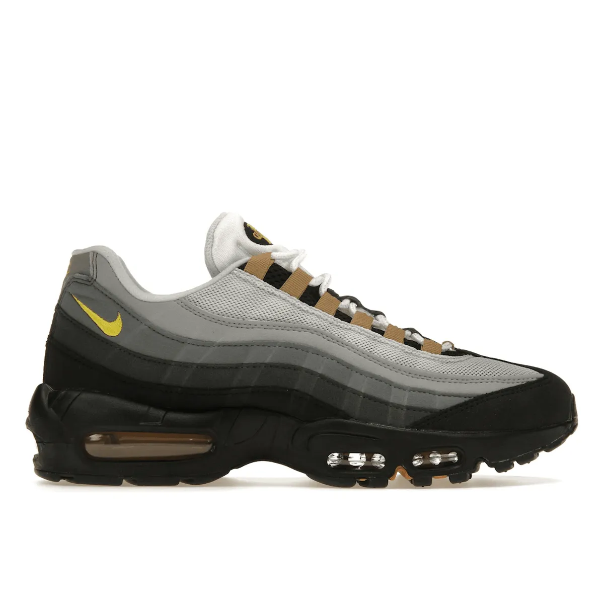 Nike Air Max 95 Icon Yellow Strike Nike Air Max casual shoes with visible air tech