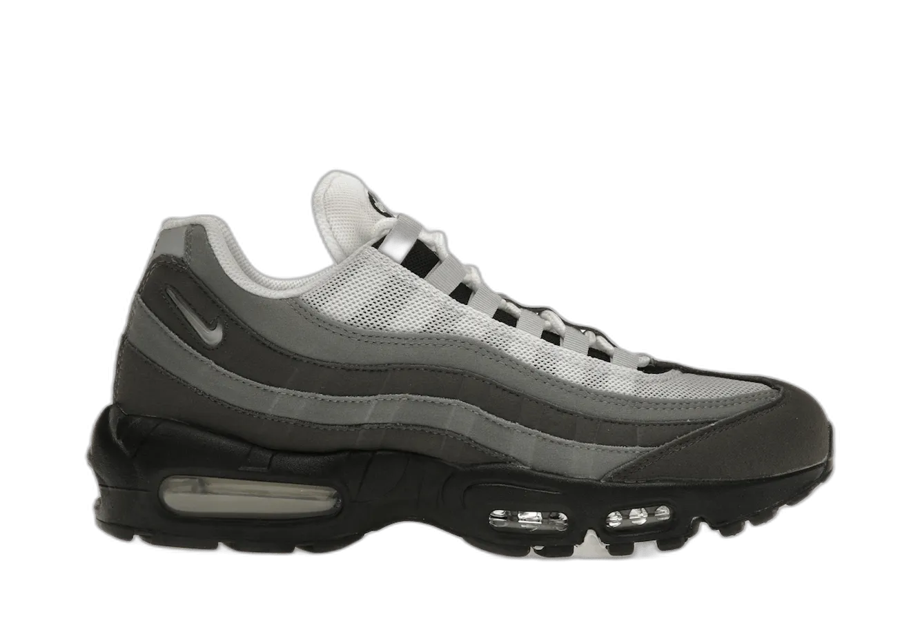 Nike Air Max 95 Jewel Swoosh Grey Nike Air Max casual shoes with visible air tech