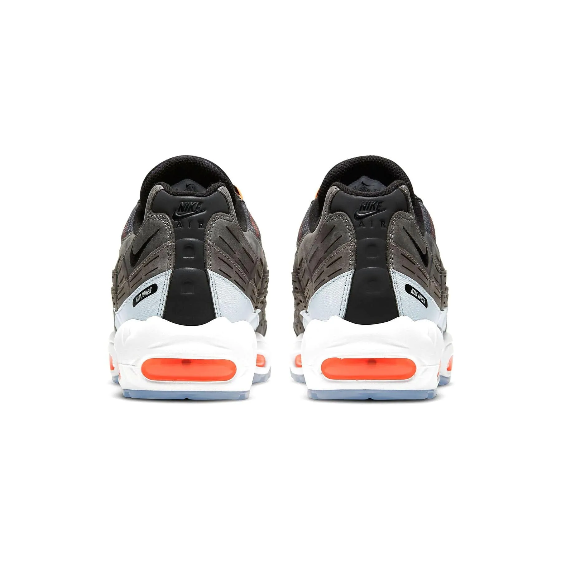 Nike Air Max 95 Kim Jones Black 'Total Orange' Nike Air Max running sneakers