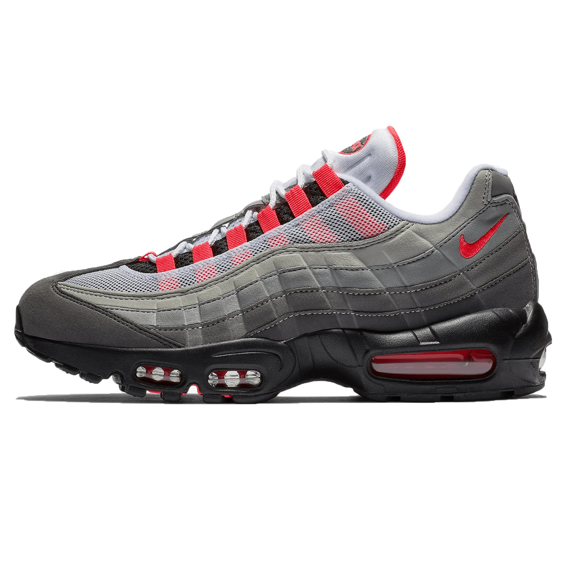 Nike Air Max 95 OG Solar Red Nike Air Max lifestyle sneakers with sport details