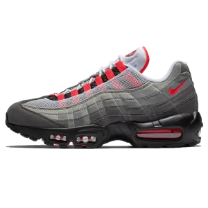 Nike Air Max 95 OG Solar Red Nike Air Max lifestyle sneakers with sport details