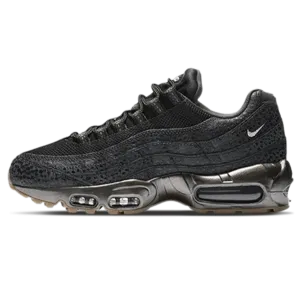 Nike Air Max 95 Premium Wmns 'Black Metallic Hematite' Nike Air Max lifestyle sneakers with sport details