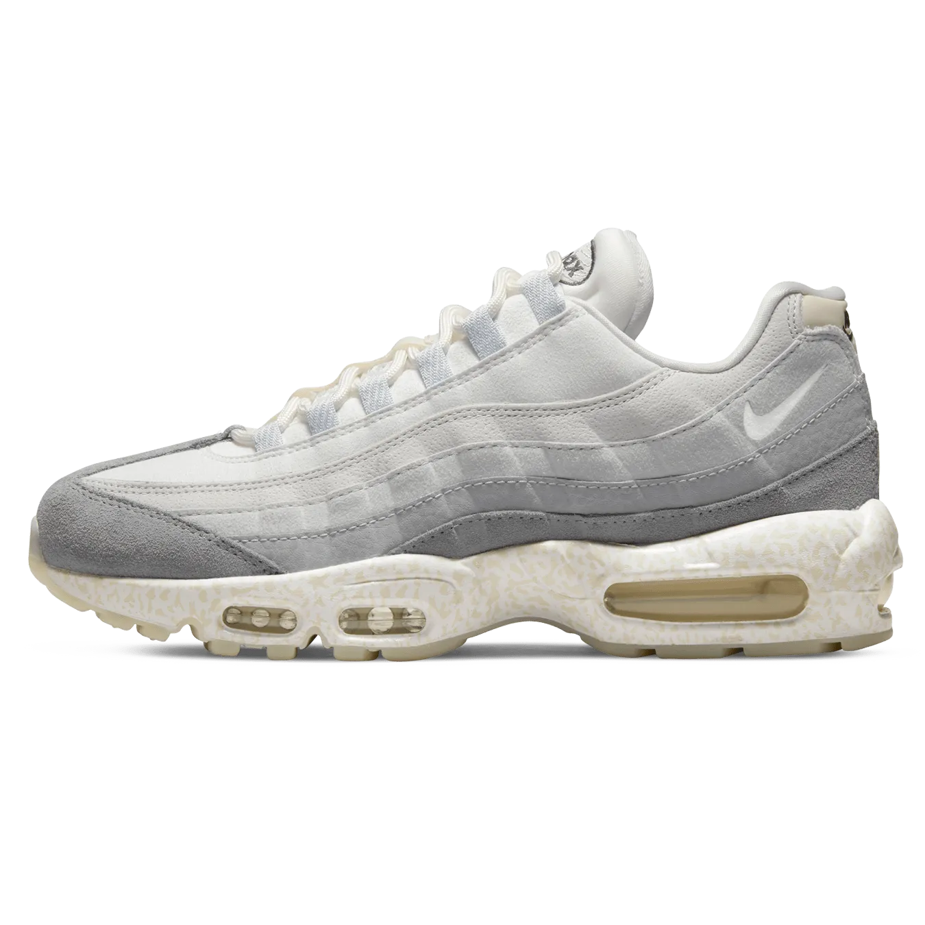 Nike Air Max 95 QS 'White Light Bone' Nike Air Max lifestyle sneakers with sport details