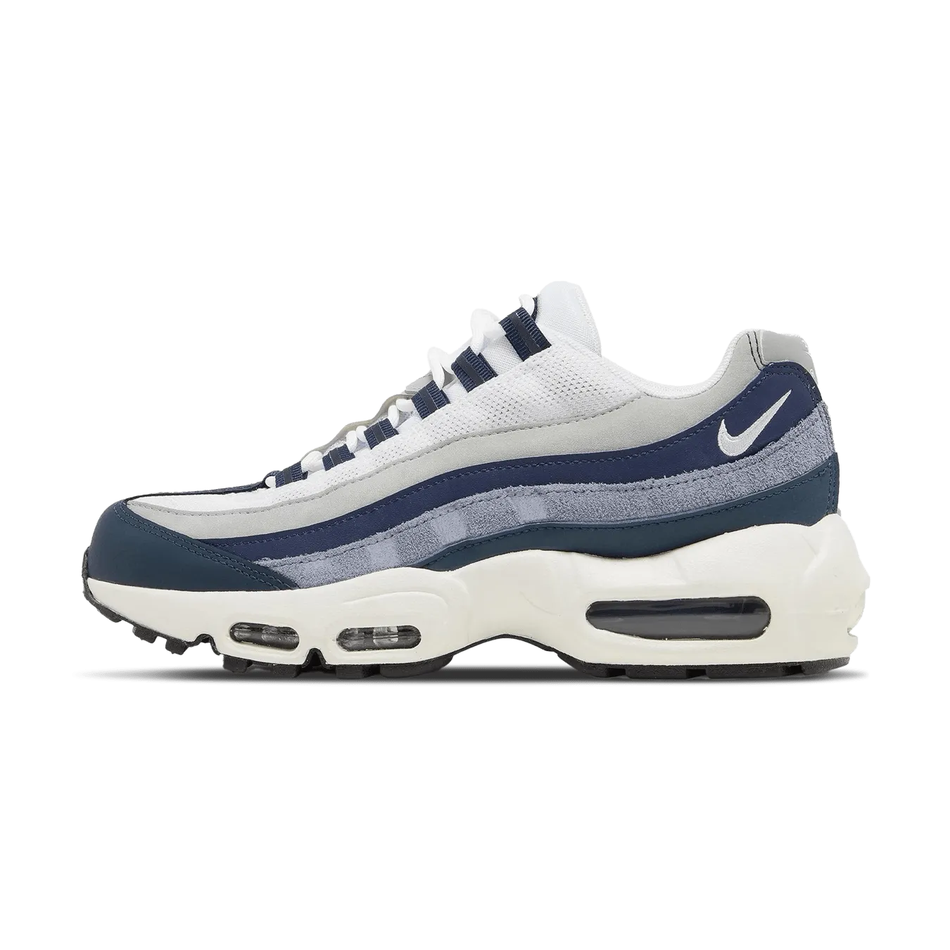 Nike Air Max 95 Recraft GS 'Midnight Navy' Nike Air Max lifestyle sneakers with sport details