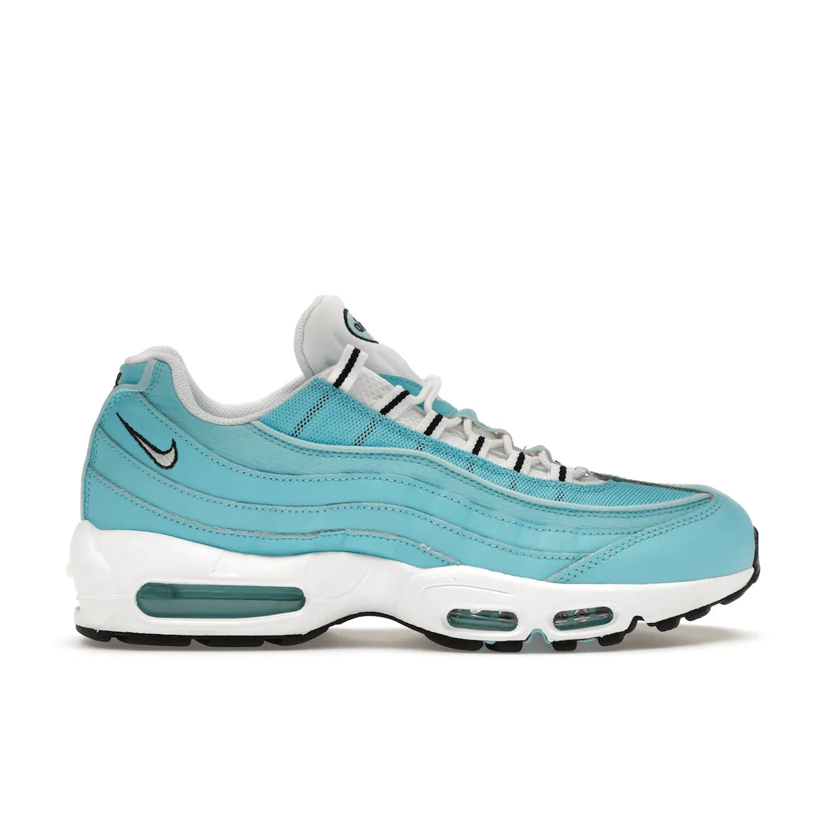 Nike Air Max 95 University Blue Nike Air Max casual shoes with visible air tech