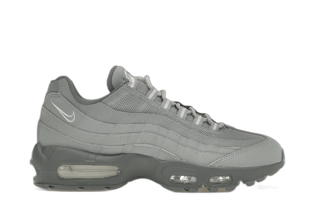 Nike Air Max 95 Wolf Grey Nike Air Max casual shoes with visible air tech