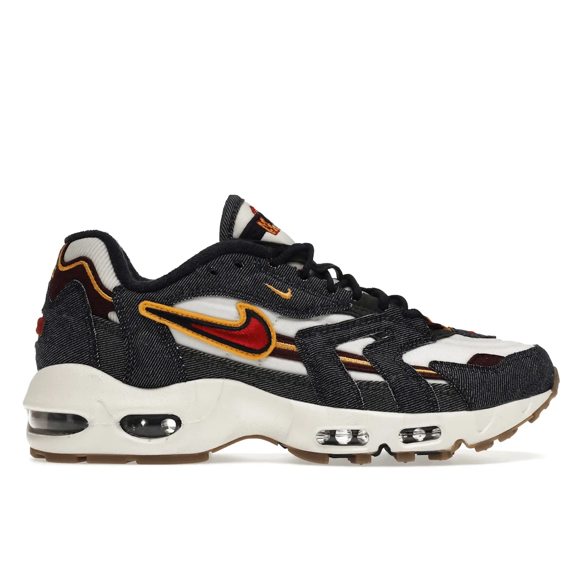 Nike Air Max 96 II Blackened Blue Nike Air Max casual shoes with visible air tech