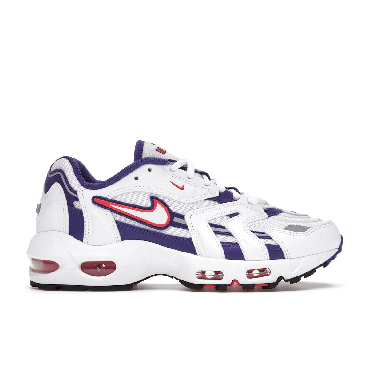 Nike Air Max 96 II Cherry Nike Air Max casual shoes with visible air tech