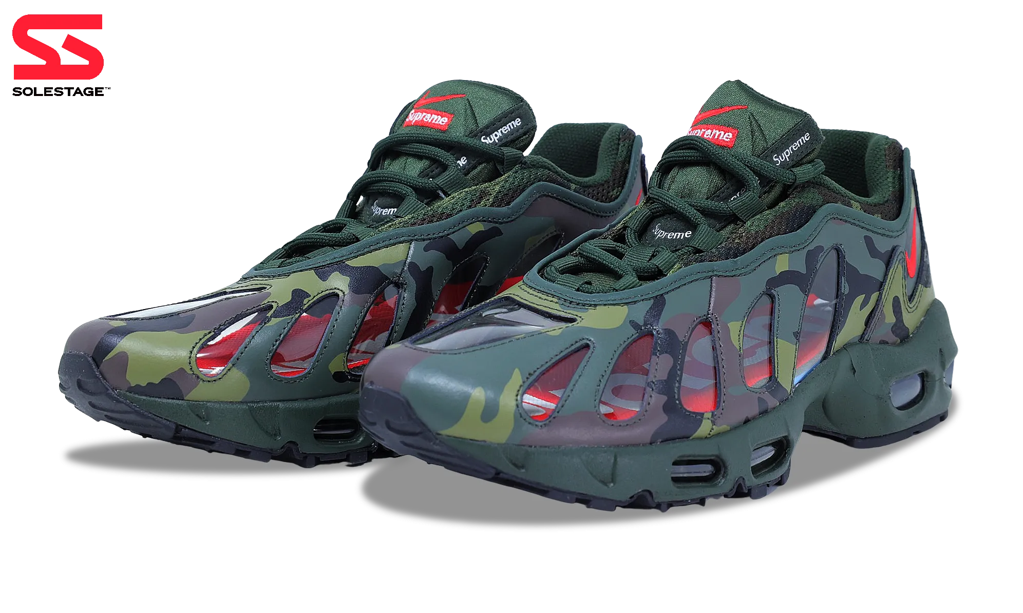 Nike Air Max 96 x Supreme Camo 2021 (CV7652-300) Men Size 8-10 Air Max series