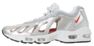 Nike Air Max 96 x Supreme Metallic Silver 2021 (CV7652-001) Men Size 6-12 nike air max versatile running and casual sneakers