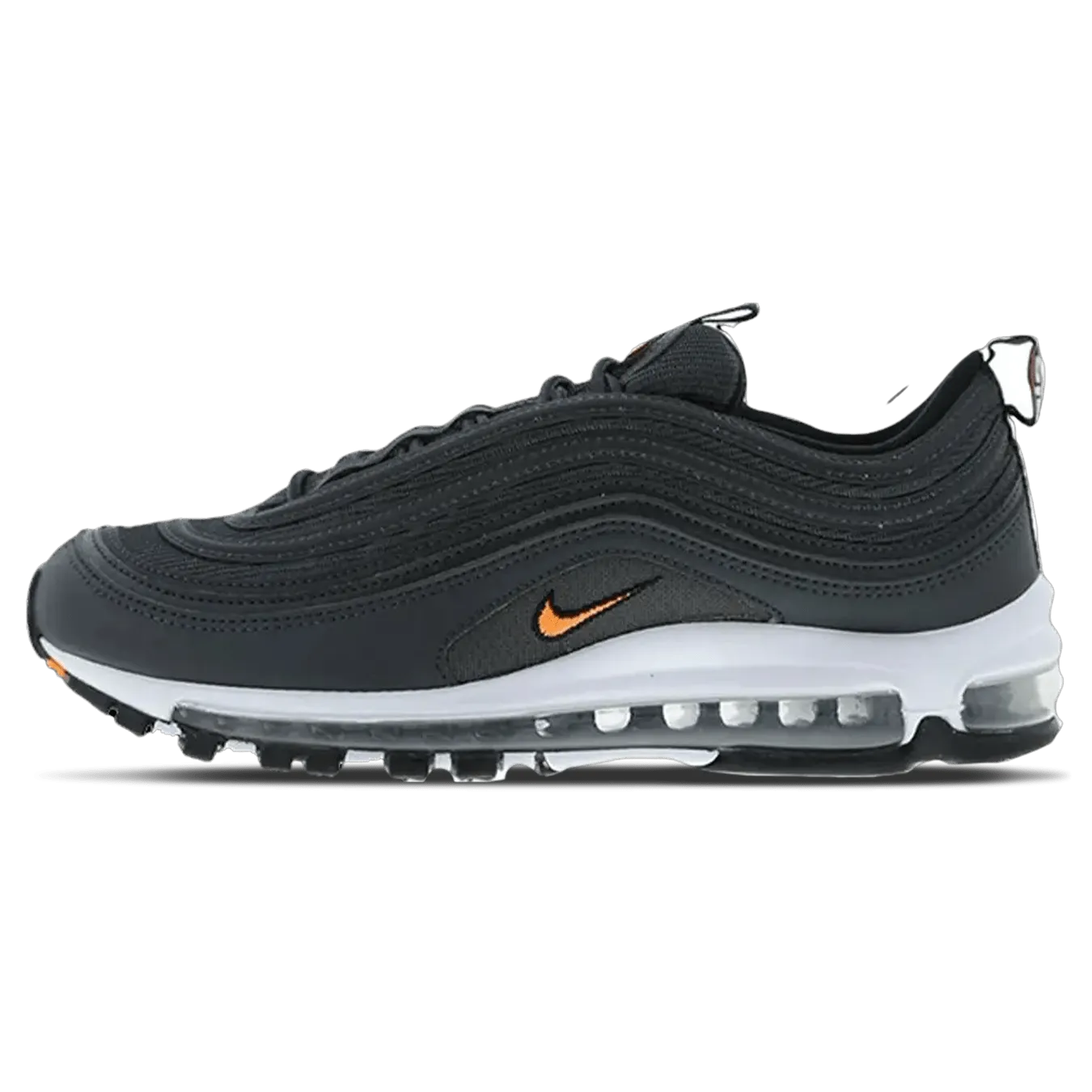 Nike Air Max 97 'Anthracite Total Orange' Nike Air Max lifestyle sneakers with sport details