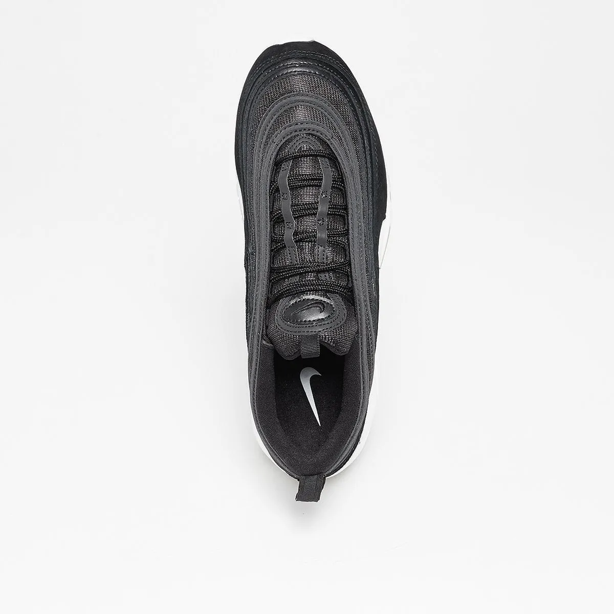 Nike Air Max 97 (Black - Black - White) Nike Air Max cushioned sneakers