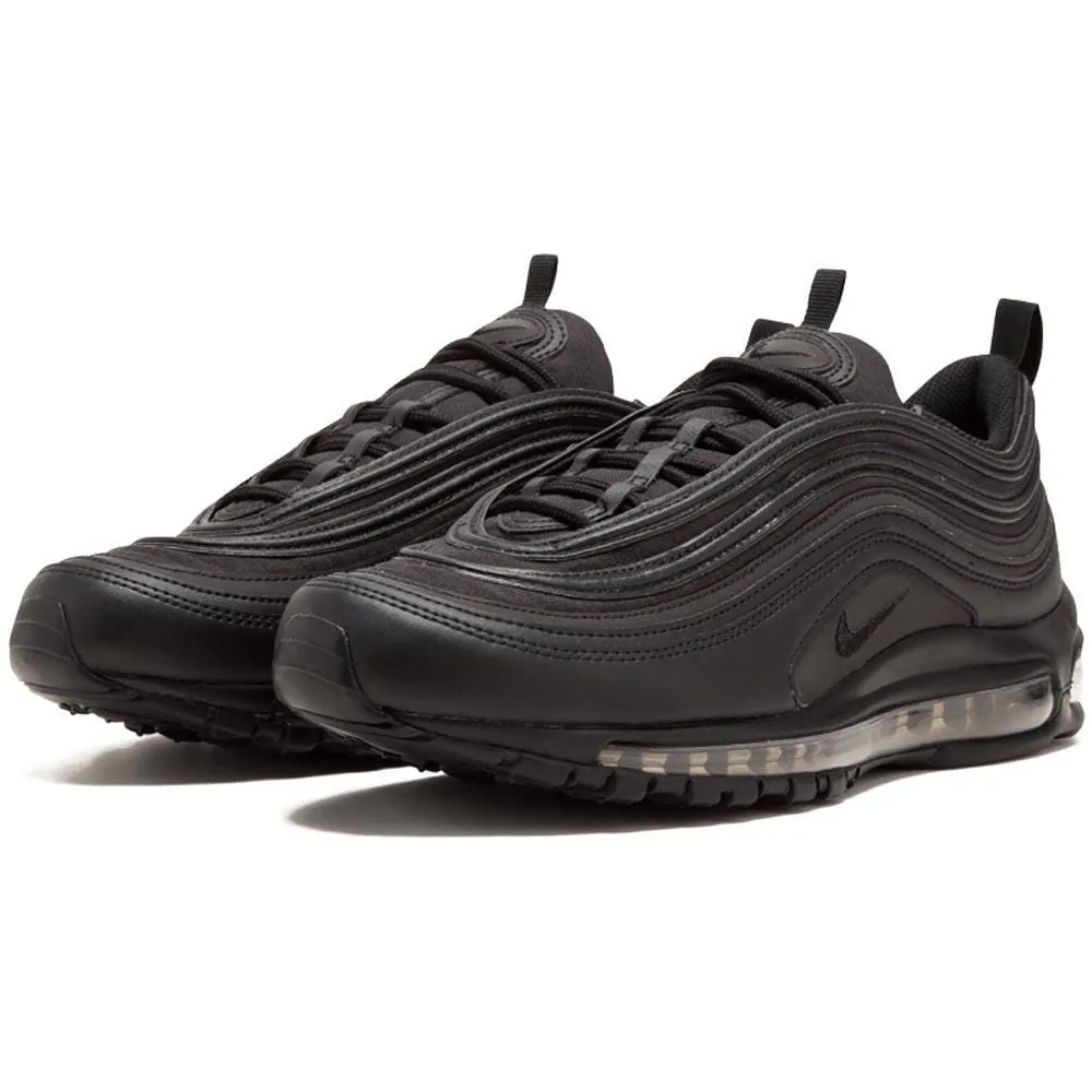 Nike Air Max 97 Black Gold Nike Air Max cushioned sneakers