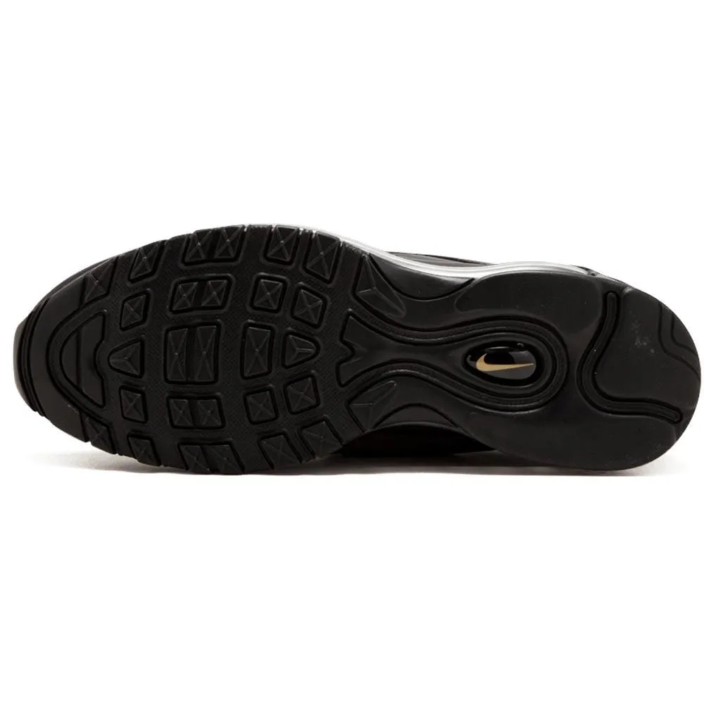 Nike Air Max 97 Black Gold Nike Air Max cushioned sneakers