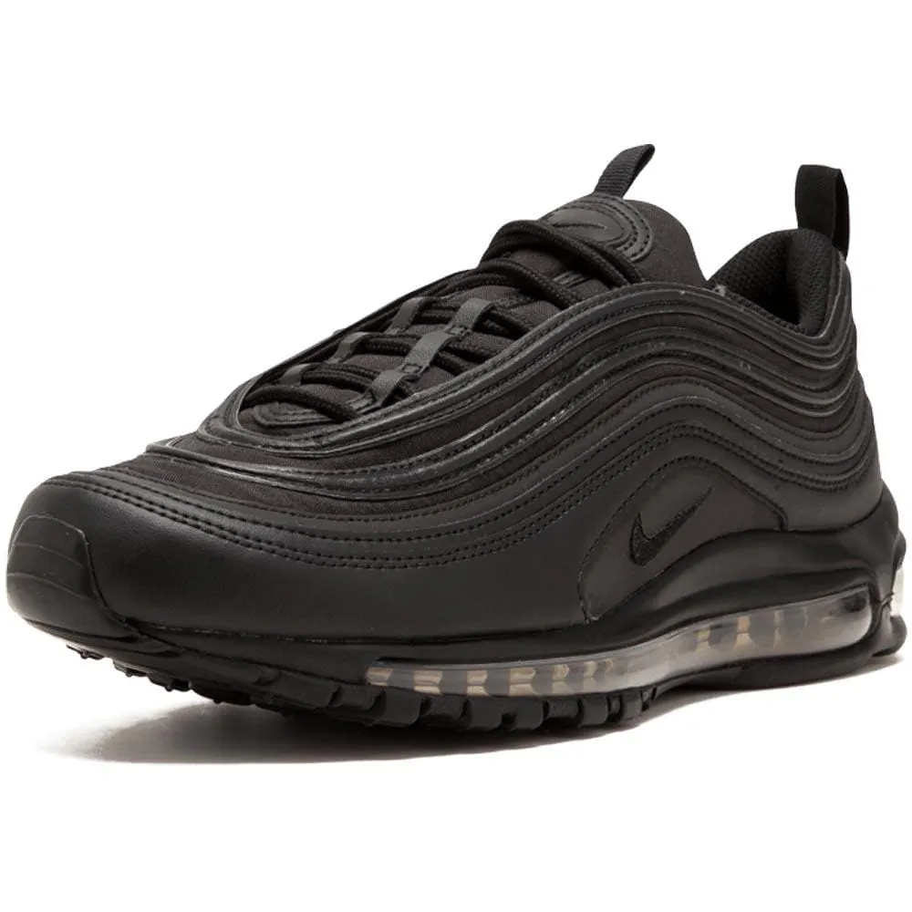 Nike Air Max 97 Black Gold Nike Air Max cushioned sneakers