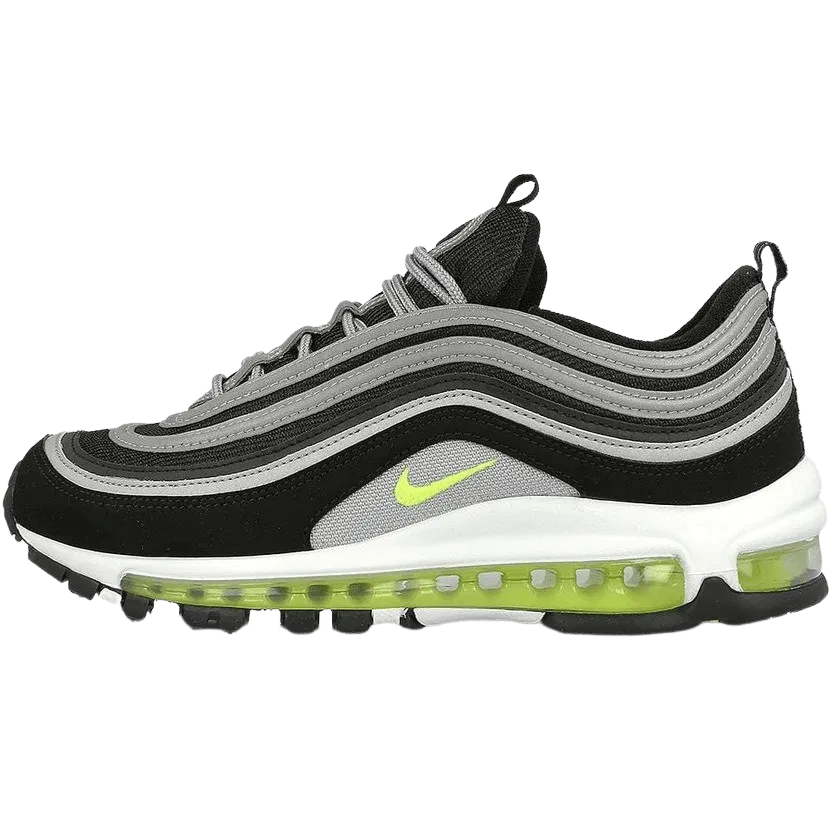 Nike Air Max 97 Black-Neon OG  Japan Nike Air Max sneakers with air cushioning design