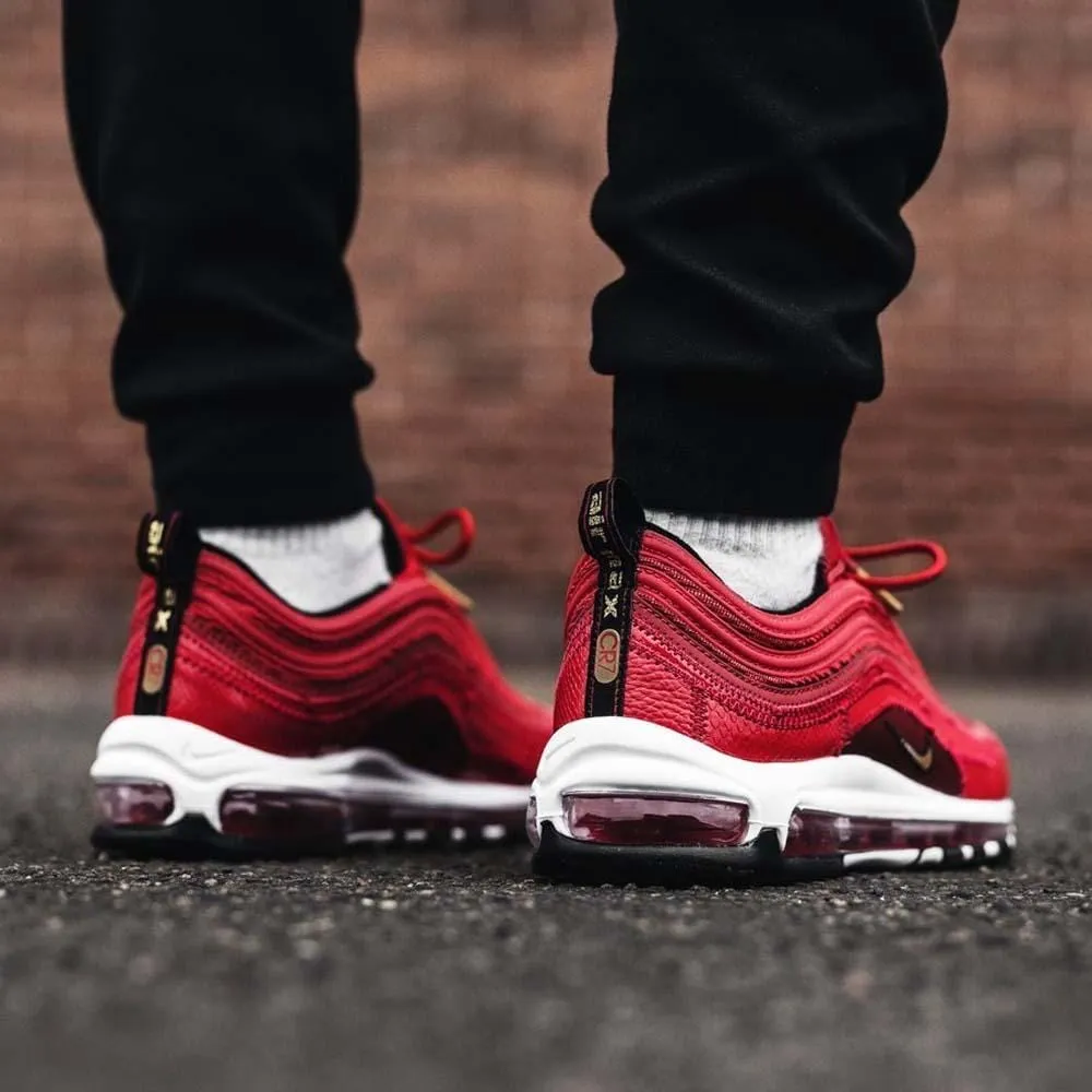 Nike Air Max 97 CR7 Red Nike Air Max cushioned sneakers