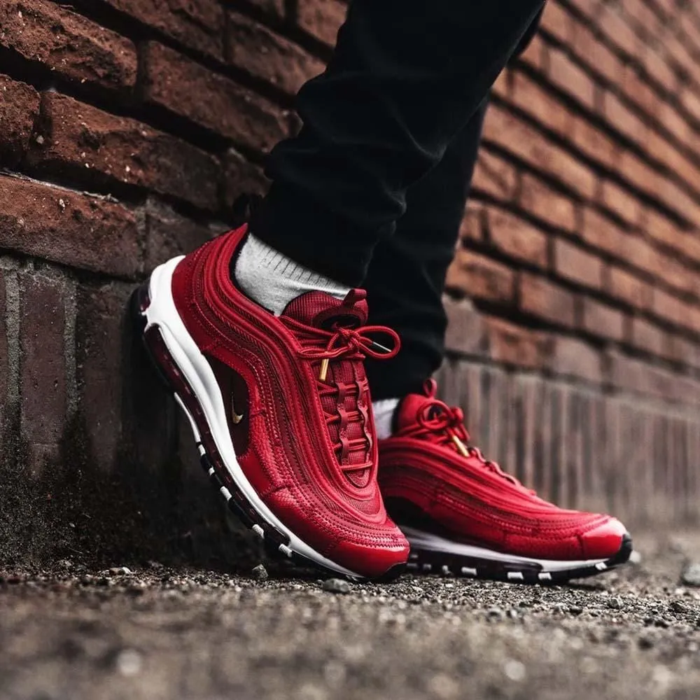 Nike Air Max 97 CR7 Red Nike Air Max cushioned sneakers