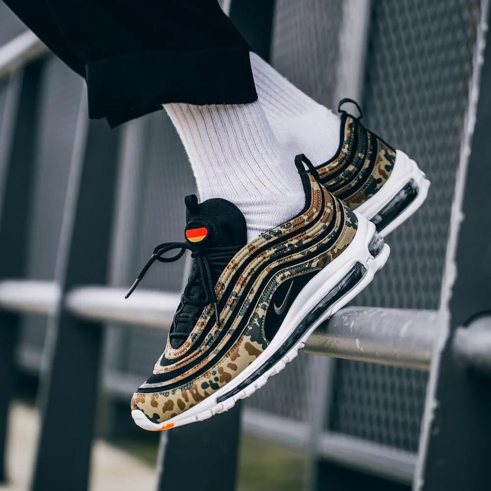 Nike Air Max 97 Germany Country Camo Pack Nike Air Max cushioned sneakers