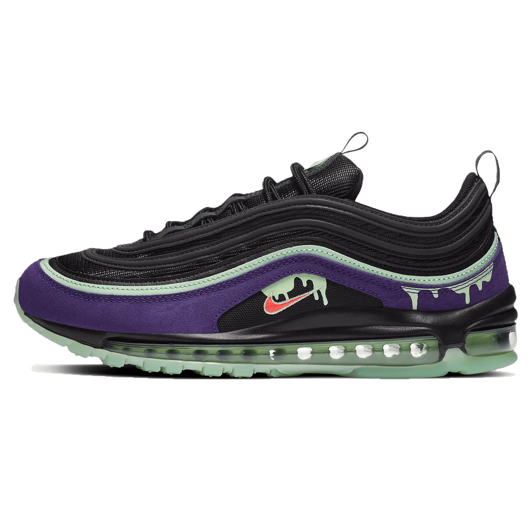 Nike Air Max 97 'Halloween Slime' Nike Air Max lifestyle sneakers with sport details