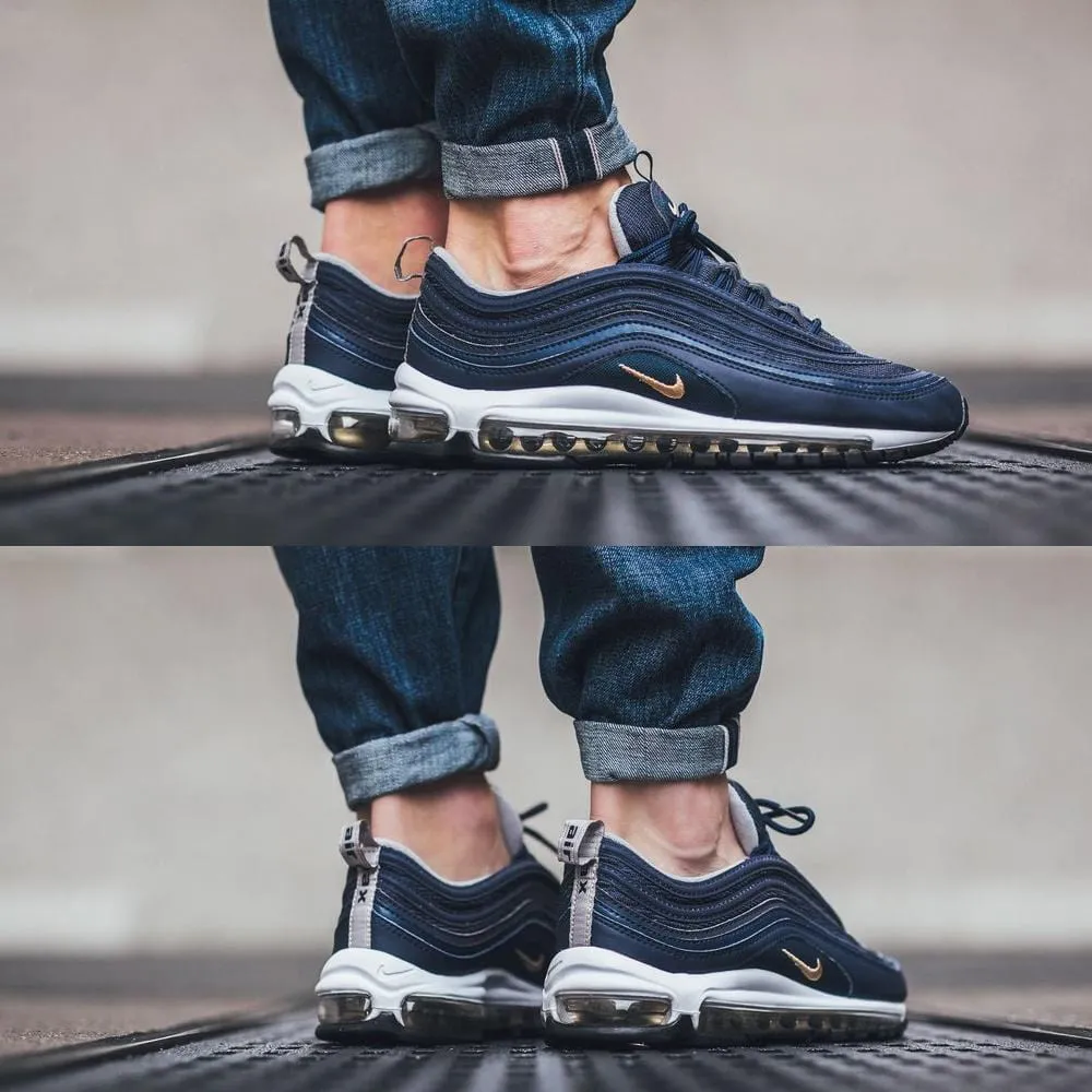 Nike Air Max 97 Midnight Navy Nike Air Max cushioned sneakers