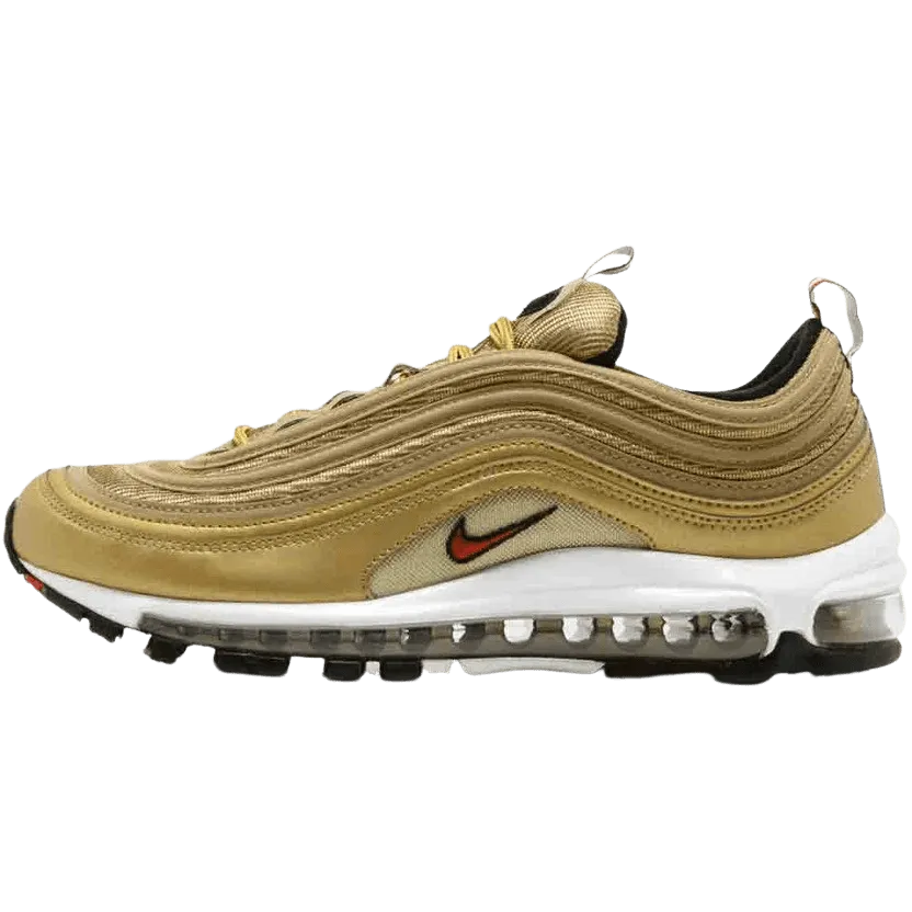 Nike Air Max 97 OG Gold "Italy" Nike Air Max sneakers with air cushioning design