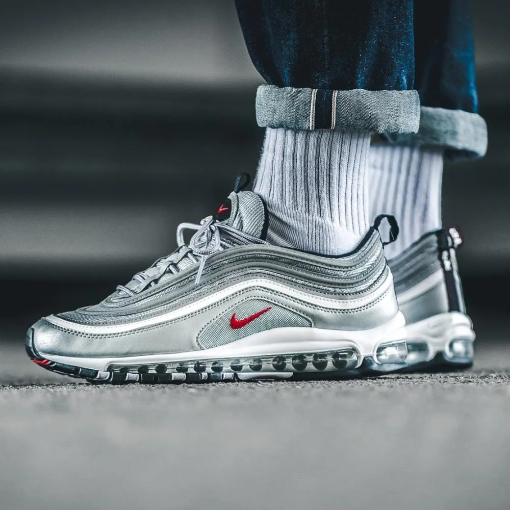 Nike Air Max 97 OG QS Silver Bullet Nike Air Max cushioned sneakers