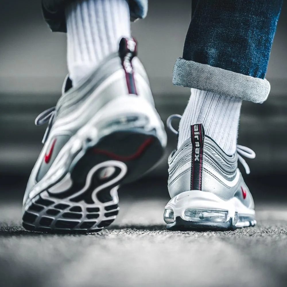 Nike Air Max 97 OG QS Silver Bullet Nike Air Max cushioned sneakers