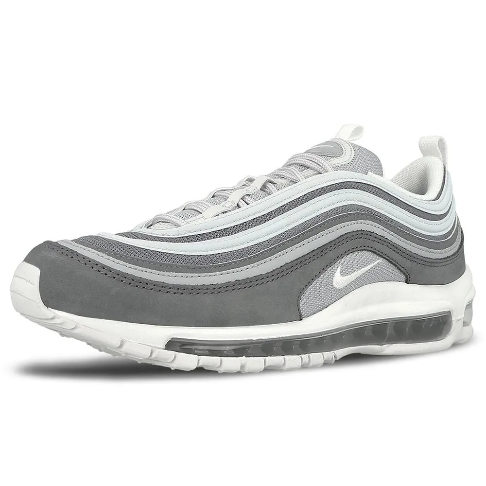Nike Air Max 97 Premium Wolf Grey-Dark Grey Nike Air Max cushioned sneakers