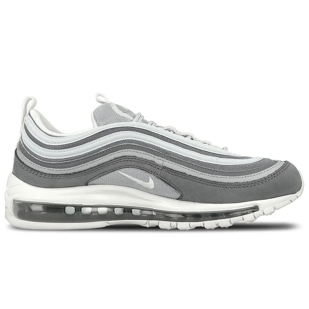 Nike Air Max 97 Premium Wolf Grey-Dark Grey Nike Air Max cushioned sneakers